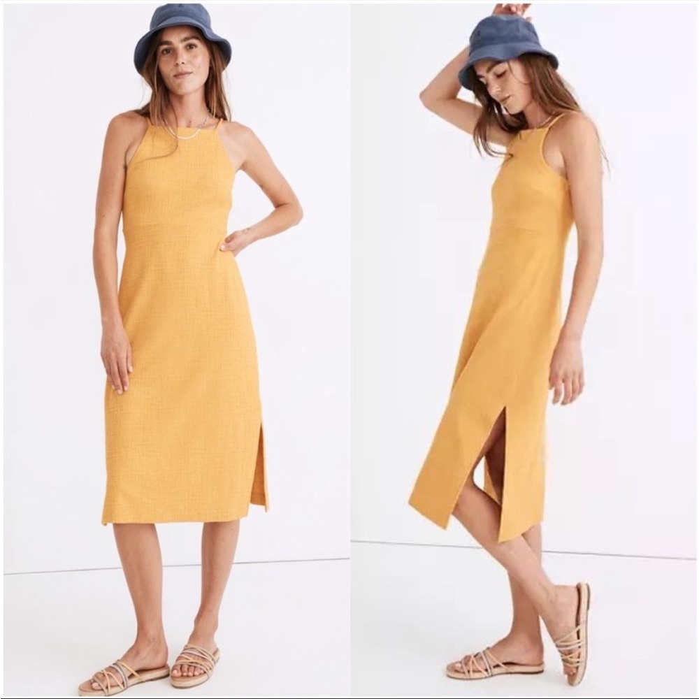 Madewell Knit Apron Cami Dress